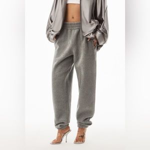 Alexander Wang
Glitter Terry Puff Logo Sweatpants size xxs!